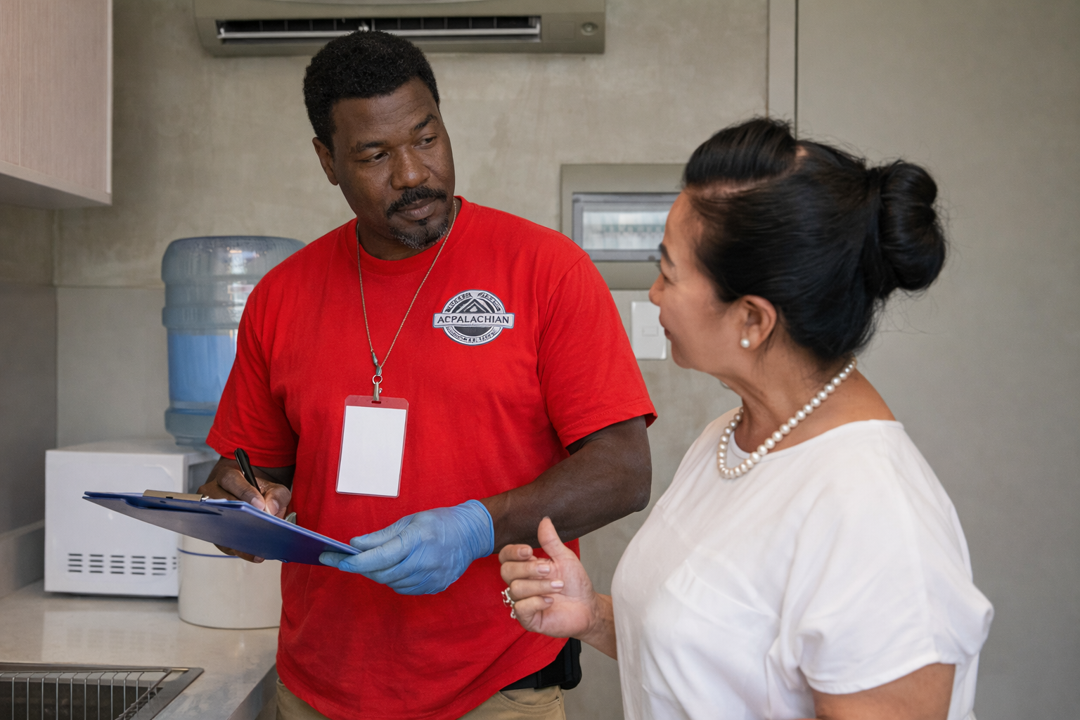 B&P Plumbing plumber at work in Houston, TX